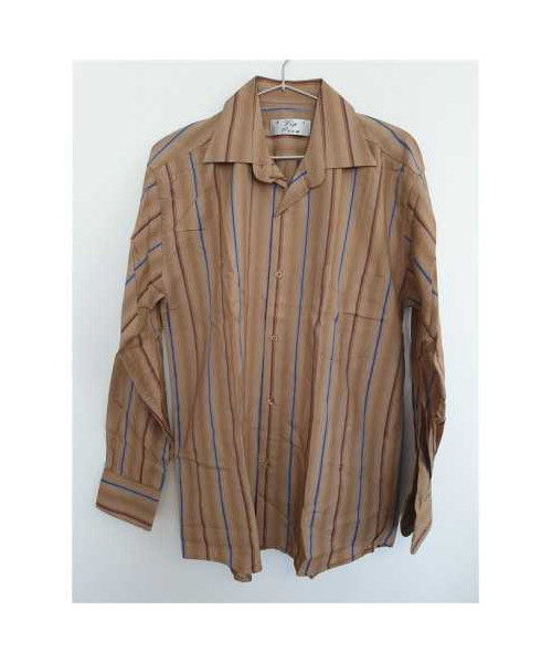 Camasa casual cu dungi multicolore Vip Ozen