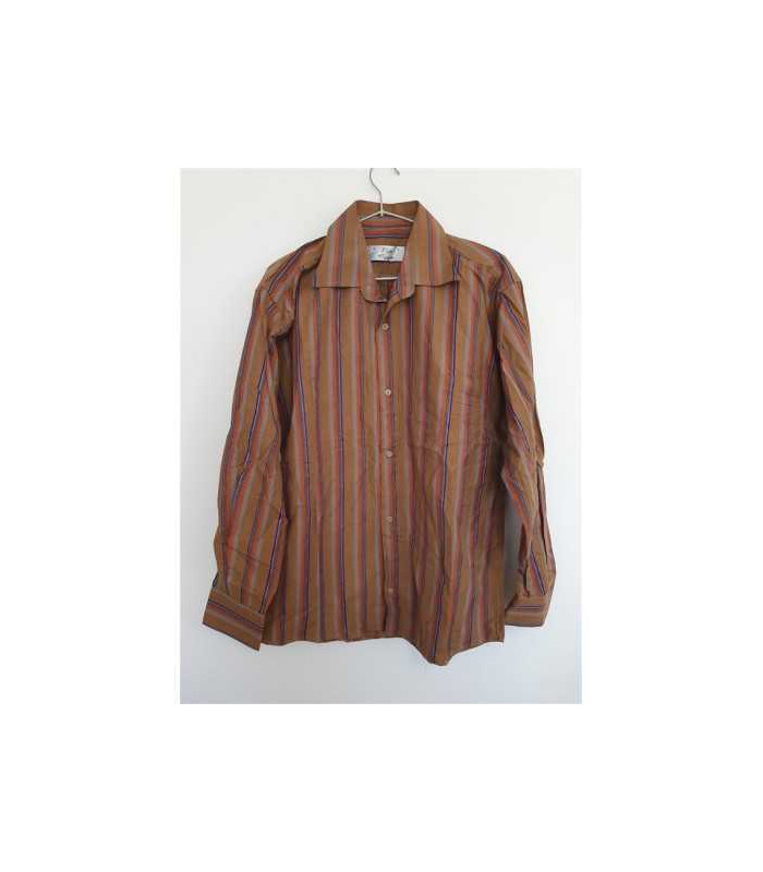 Camasa barbateasca cu dungi multicolore Vip Ozen