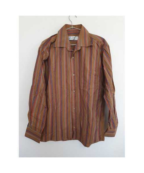 Camasa barbateasca cu dungi multicolore Vip Ozen