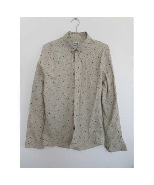 Camasa deosebita cu imprimeu geometric multicolor GOLF STAR