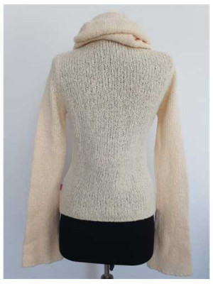 Pulover dama tricotat cu guler inalt Onix 2