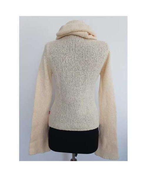 Pulover dama tricotat cu guler inalt Onix