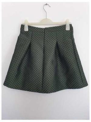 Fustita dama clos cu imprimeu romburi 2