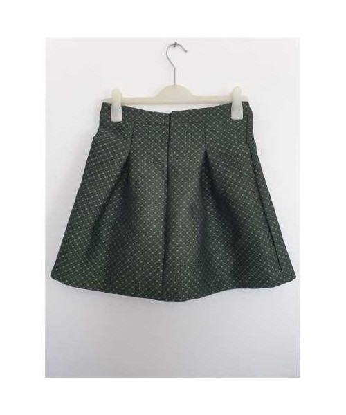 Fustita dama clos cu imprimeu romburi