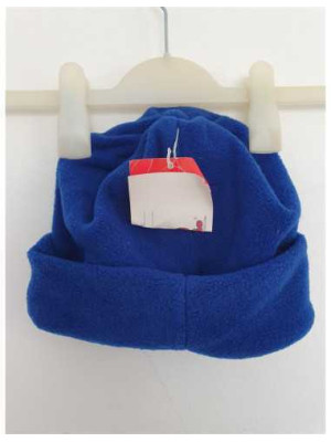 Caciula albastra de flecee cu The Simpsons 2