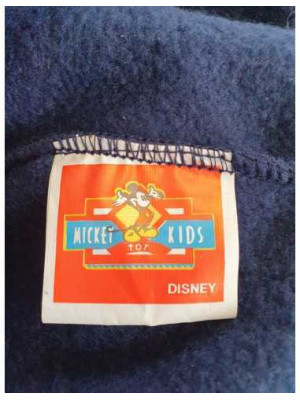 Caciula de flecee pentru copii culoare bleumarin cu The Simpsons 2