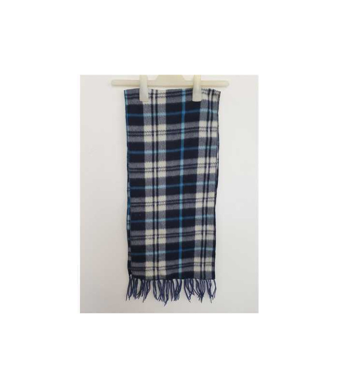 Fular pentru copii cu franjuri si model in carouri