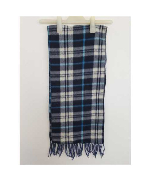 Fular pentru copii cu franjuri si model in carouri