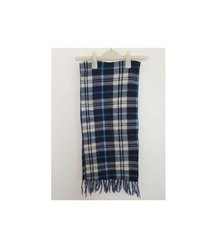 Fular pentru copii cu franjuri si model in carouri