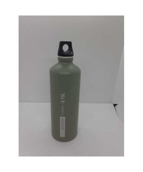 Bidon din aluminiu cu capac cu filet 0.75L Quechua