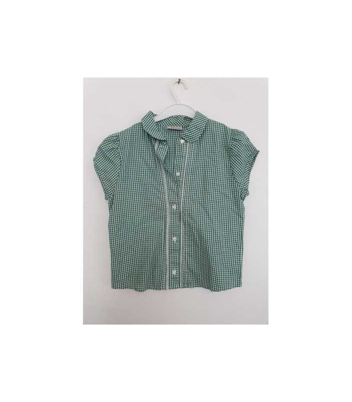 Camasa pentru copii in carouri cu maneca scurta NEXT