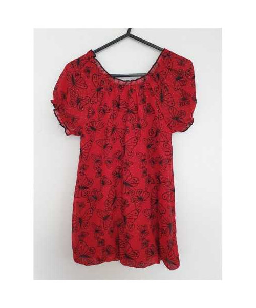 Bluza cu maneca scurta accesorizata cu fundita George