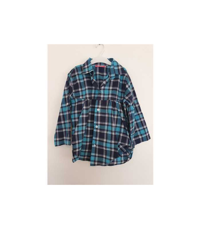 Camasa in carouri pentru fetite