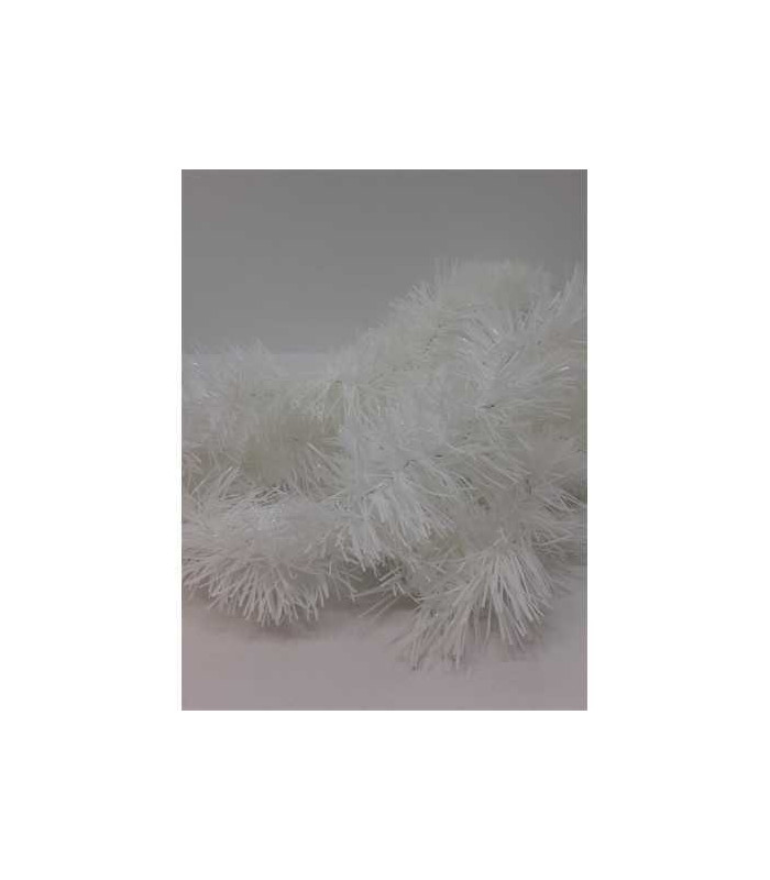 Beteala pentru brad Craciun culoare alb