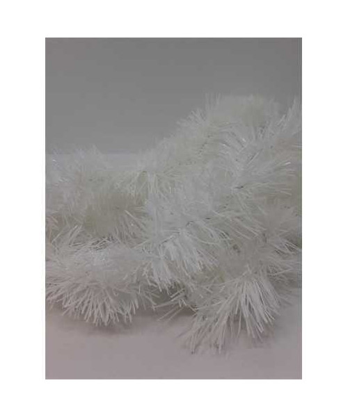 Beteala pentru brad Craciun culoare alb