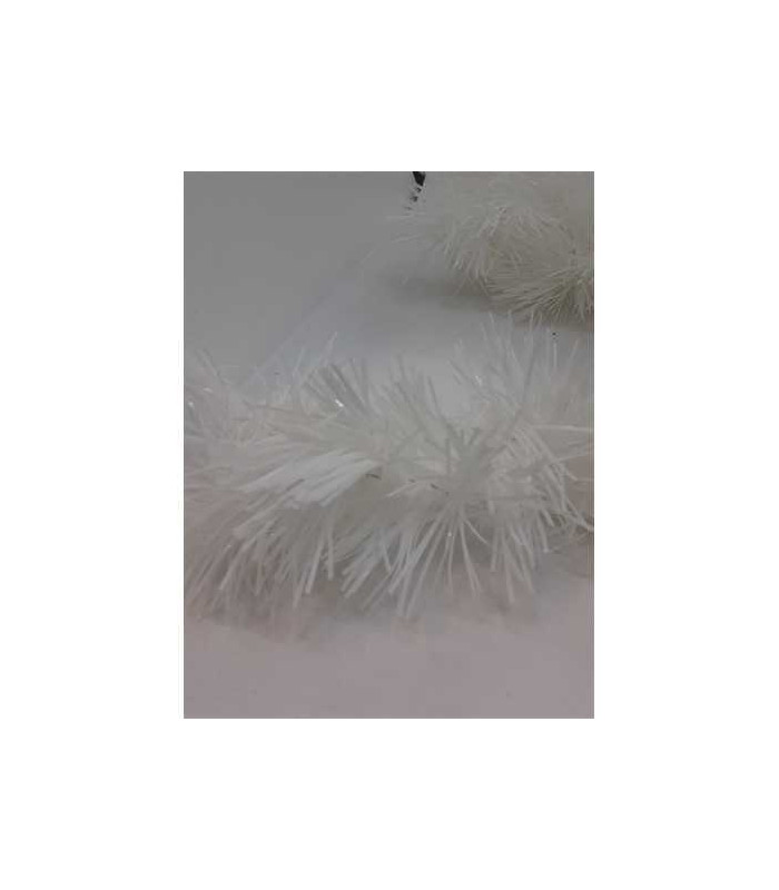 Beteala pentru brad Craciun culoare alb