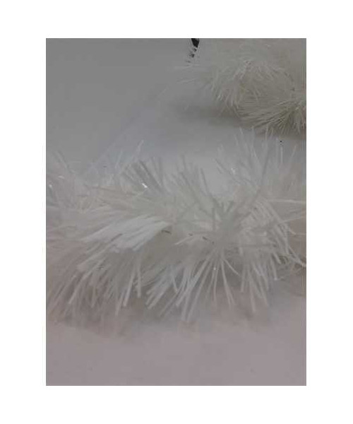 Beteala pentru brad Craciun culoare alb