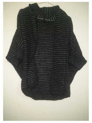 Cardigan dama tricotat cu maneci trei sferturi