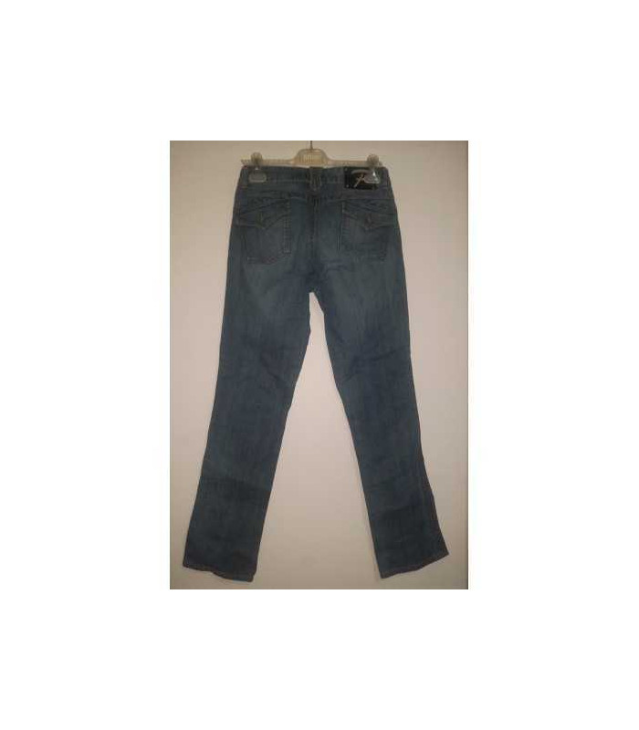 Pantaloni dama Jeans cu talie joasa
