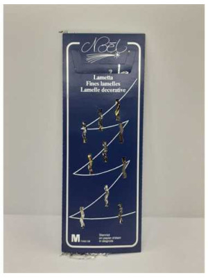 Lamele din staniol decorative culoare argintiu pentru Craciun