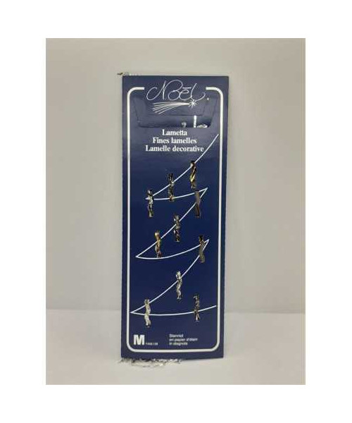 Lamele din staniol decorative culoare argintiu pentru Craciun