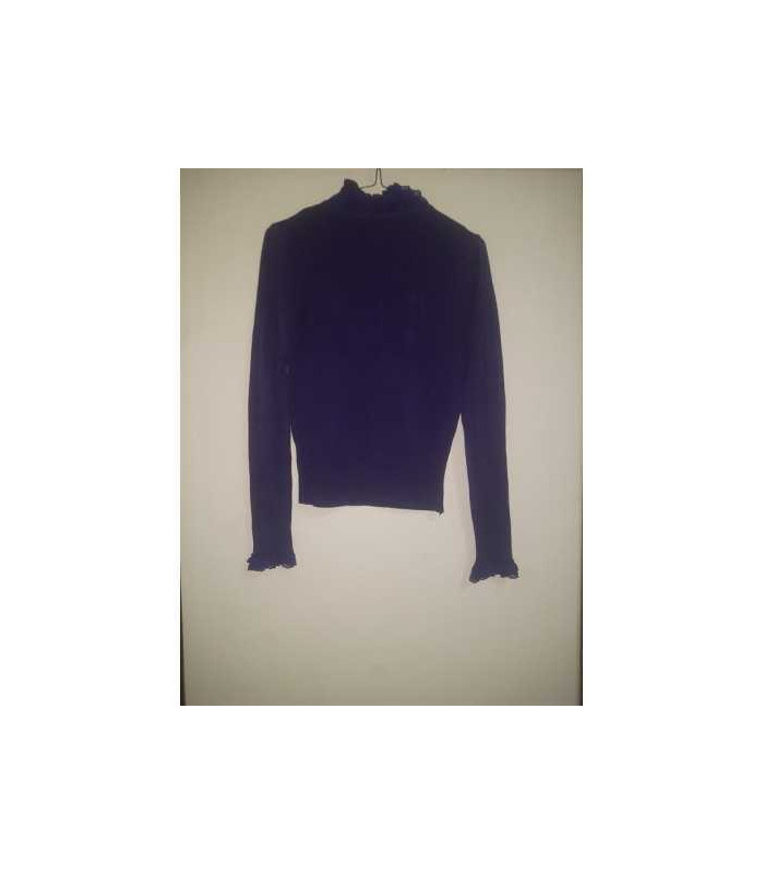 Pulover dama tricotat cu guler inalt Jin Lin