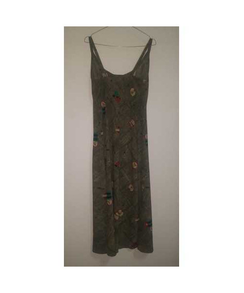 Rochita dama de vara cu print multicolor