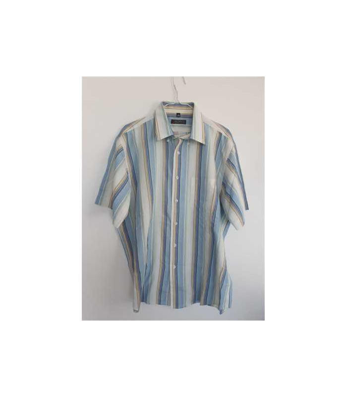 Camasa barbateasca cu dungi colorate AUTHENTIC