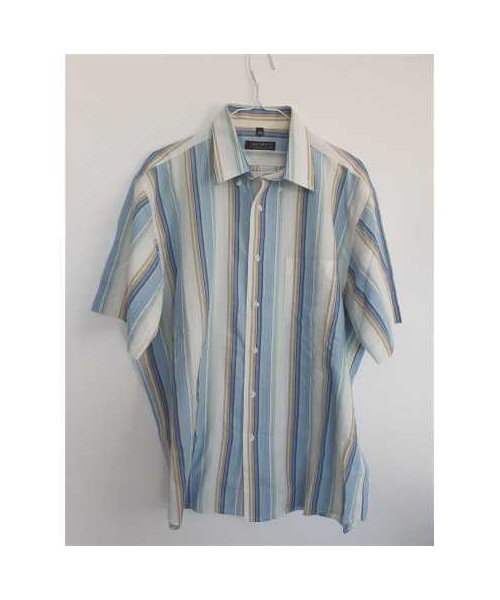 Camasa barbateasca cu dungi colorate AUTHENTIC