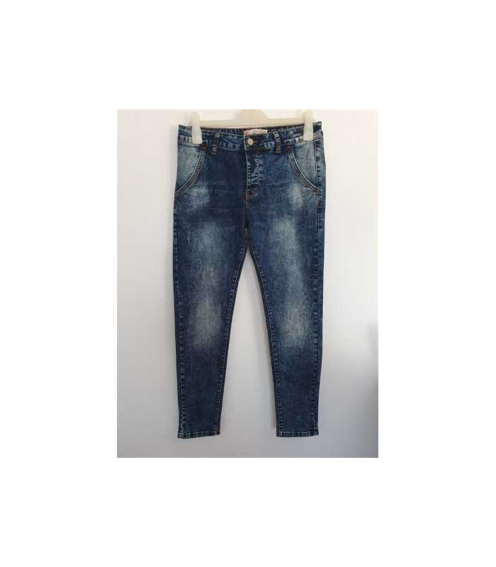 Pantaloni Jeans usor decolorati SAIWEILANG