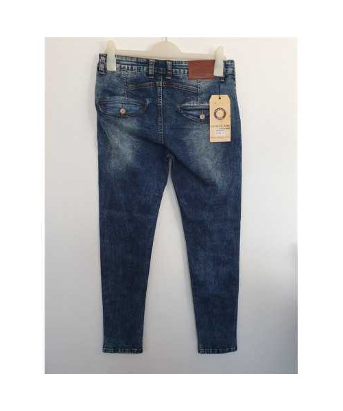 Pantaloni Jeans usor decolorati SAIWEILANG
