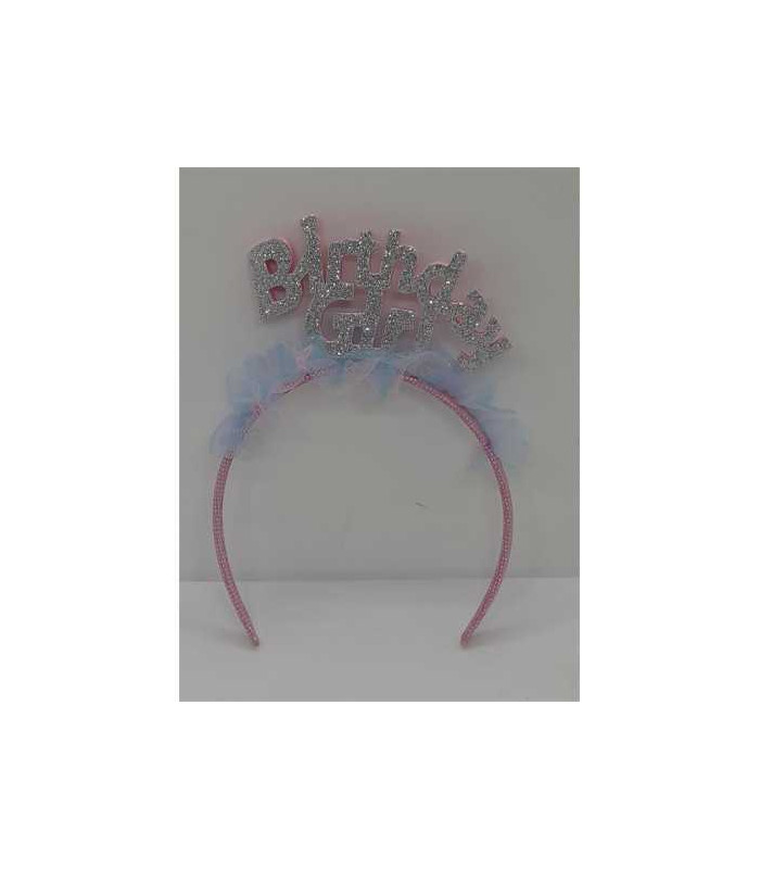 Bentita pentru petrecere fetite Birthday Girl