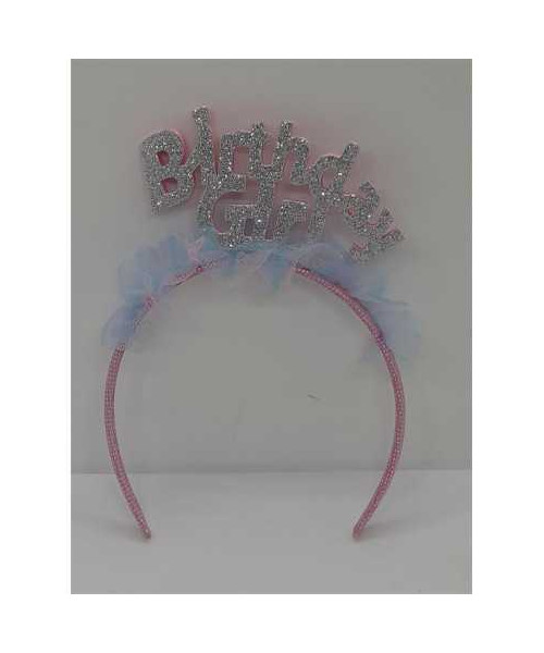 Bentita pentru petrecere fetite Birthday Girl