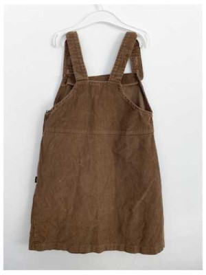 Sarafan pentru fetite cu buzunar la piept 2