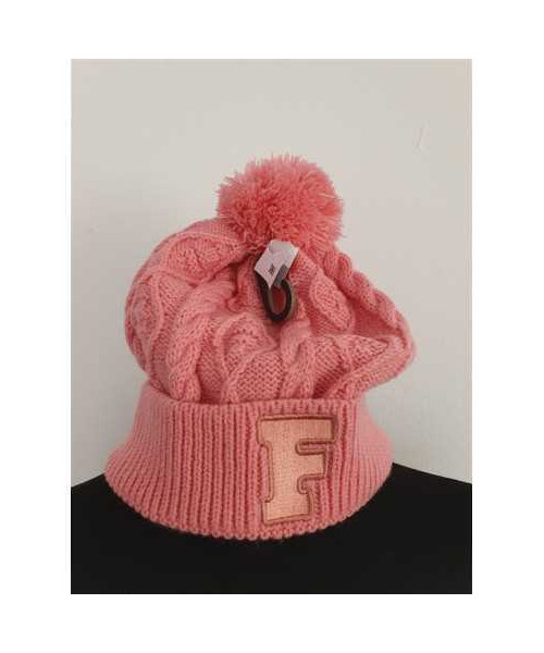 Caciulita pentru fetite tricotata cu ciucure Sinsay