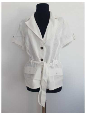 Sacou dama cu cordon in talie Yessica