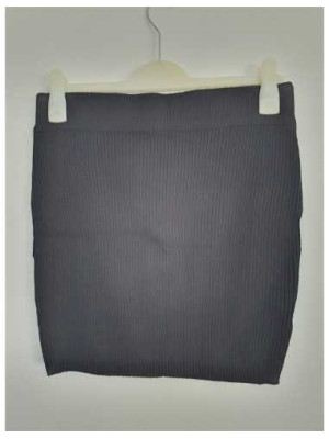 Fusta dama tricotata cu talie elastica Clockhouse 2