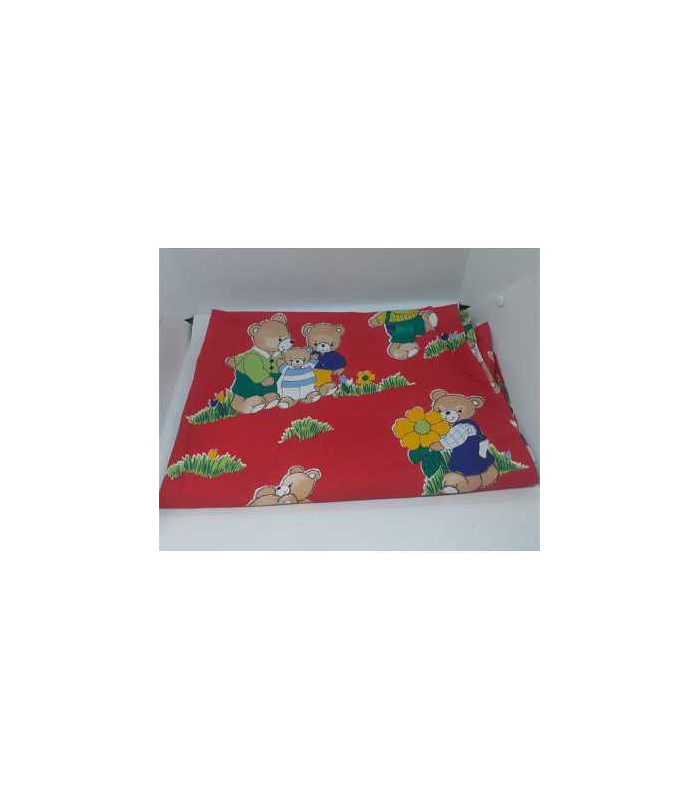 Cearsaf pentru pat copii model ursuleti
