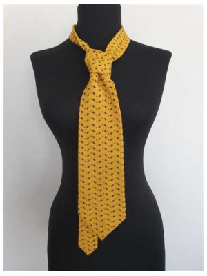 Cravata pentru barbati cu print geometric Il Capo