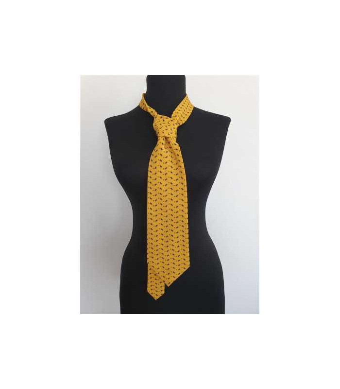 Cravata pentru barbati cu print geometric Il Capo