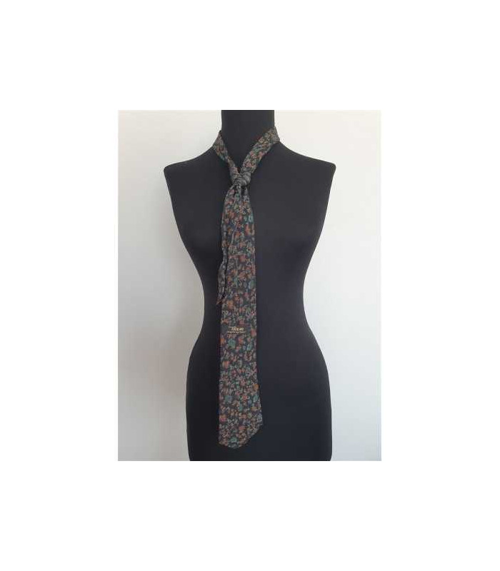 Cravata barbati cu flori multicolore ARKAR