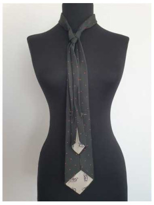 Cravata barbati cu buline colorate Lux 2