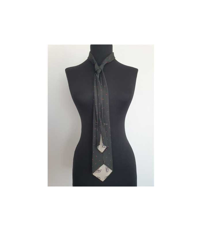 Cravata barbati cu buline colorate Lux