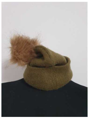 Caciula pentru copii cu mot pufos 2