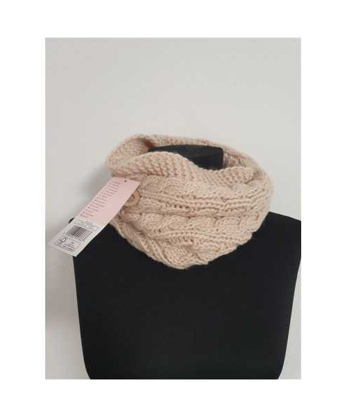 Fular circular captusit model tricotat