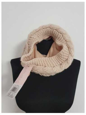 Fular circular captusit model tricotat 2