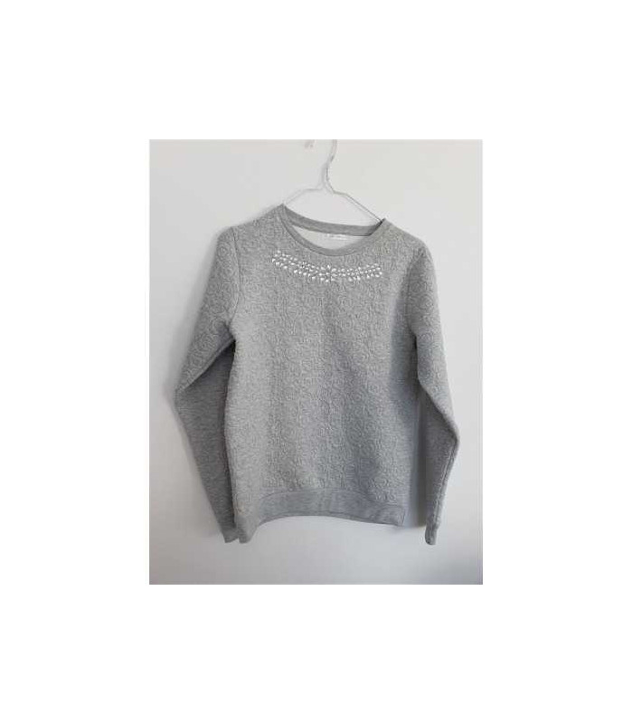 Bluzita pentru fetite cu detaliu la piept PEPCO