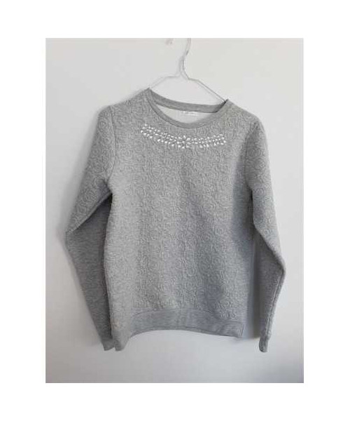 Bluzita pentru fetite cu detaliu la piept PEPCO