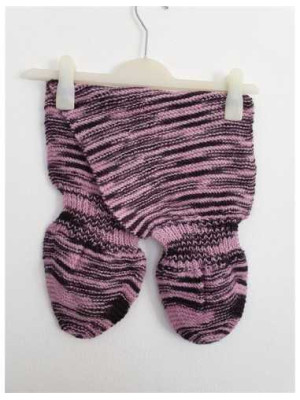 Fular de iarna pentru copii model tricotat