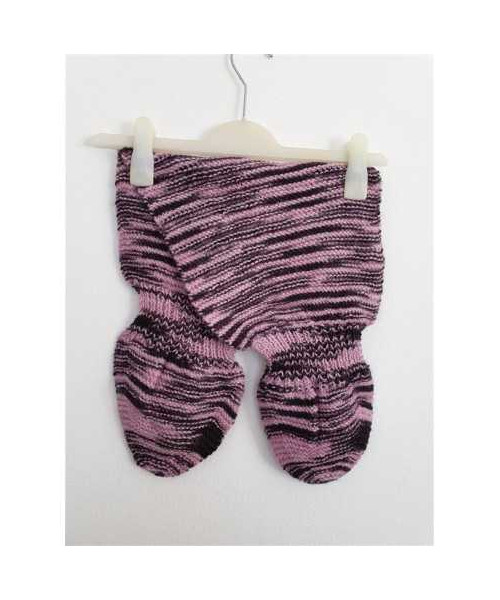 Fular de iarna pentru copii model tricotat